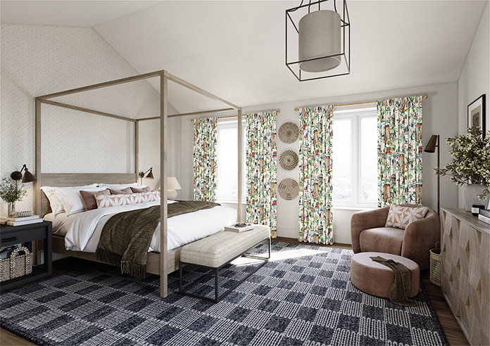 Out And About, Paintbox - Made to Measure Curtains - Image 7